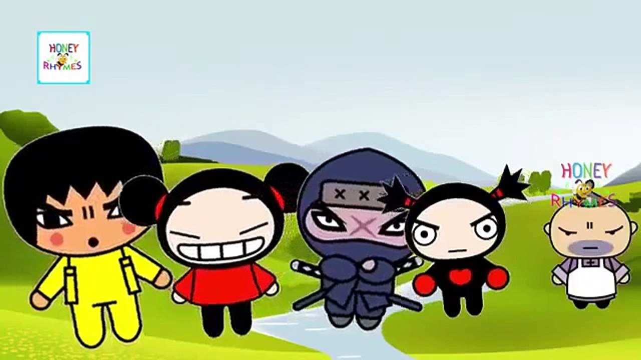 Pucca Funny Cartoon Animation Finger Family Children Nursery Rhymes | Pucca Finger Family