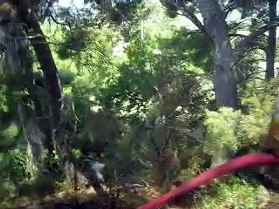 Pascal Charissou, patrouilleur DFCI, départ de feu circonscrit le 6 août 2011.