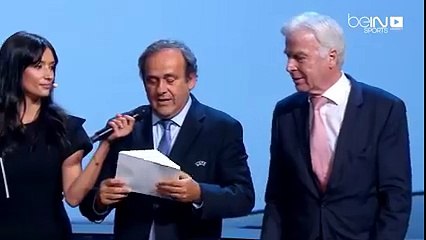 Lionel Messi meilleur joueur d'Europe UEFA 2015