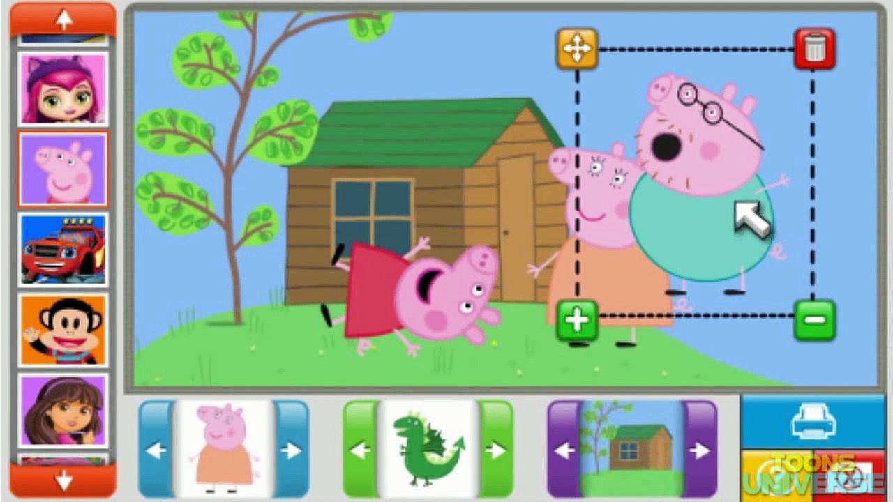 Peppa Pig Space Adventure Nick Jr Sticker Pictures Creativity Game for ...