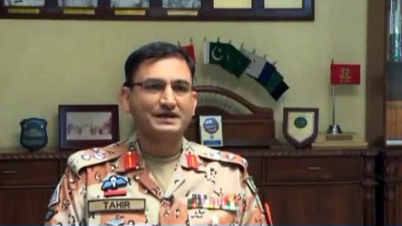 Most of the target kills are from MQM - Brigadier Tahir Mehmood - Video Dailymotion