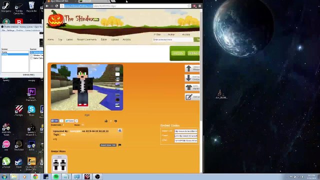 MInecraft 1.9 - How To Get Skins - How To Install Skins - Minecraft Snapshot 15w31a Tutorial