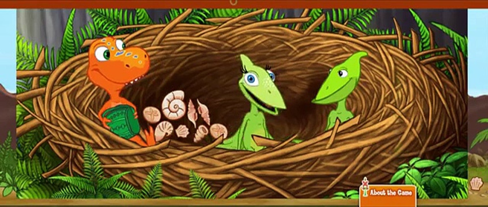 Dinosaur Train Flying With Buddy Cartoon Animation PBS Kids Game Play Walkthrough