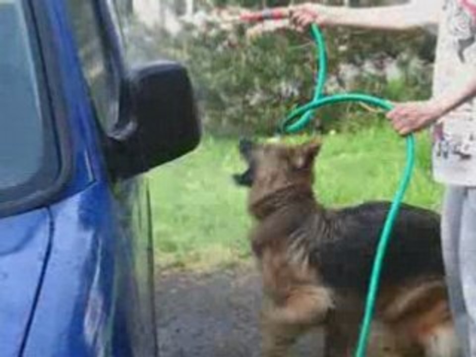 La douche!