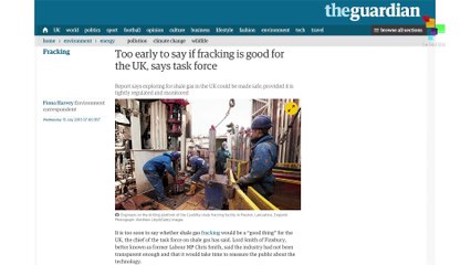 Media Review - GLOBAL #FRACKING