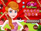 мультик игра для девочек Frozen Anna Chocolate Spa   Frozen Makeover Games 2