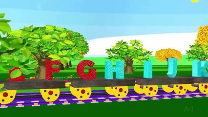 ABC Song Bob Train -Alphabet Adventure  (ABC SONG)