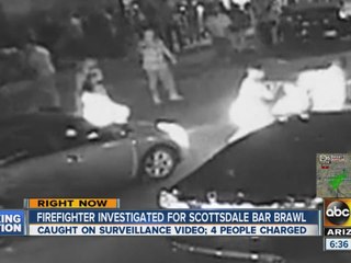 Firefighter investigated for Scottsdale bar brawl
