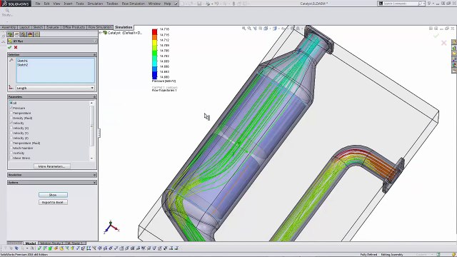 SOLIDWORKS Flow Simulation - Simplify Using Porous Media