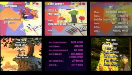 Barney, Sesame Street and Winnie the Pooh Remix Credits