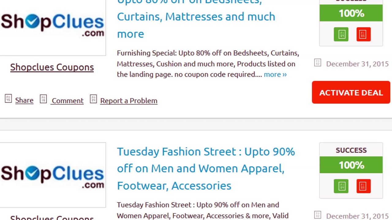 Shopclues Coupons - August 2015 Coupon Codes - Promo Code