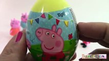 PEPPA PIG Kinder Surprise Eggs - Peppa Cochon Oeuf Surprise Kinder - Peppa Wutz Überraschu