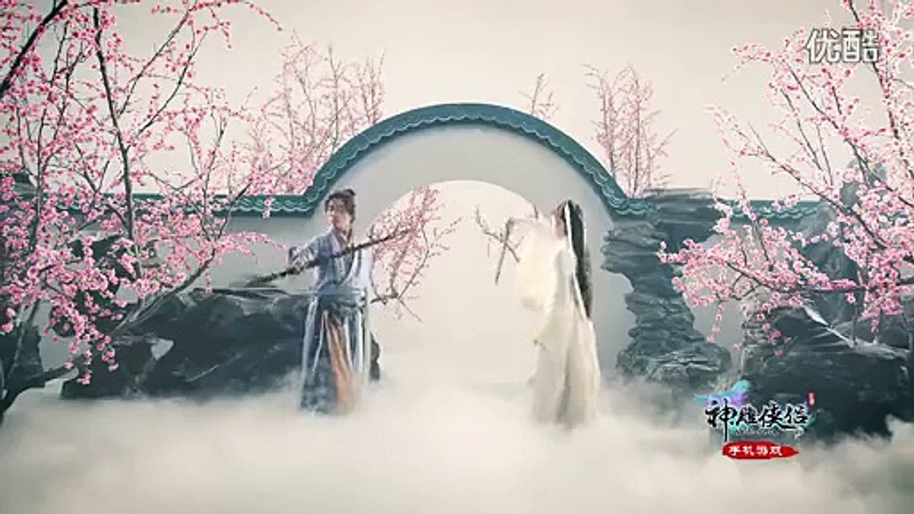 陈晓陈妍希携手代言《神雕侠侣》手游 搞怪萌翻你