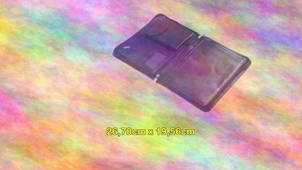 Deluxe Ledermappe kompakte Lederhlle fr Yoga Tablet 8 Junior Legal