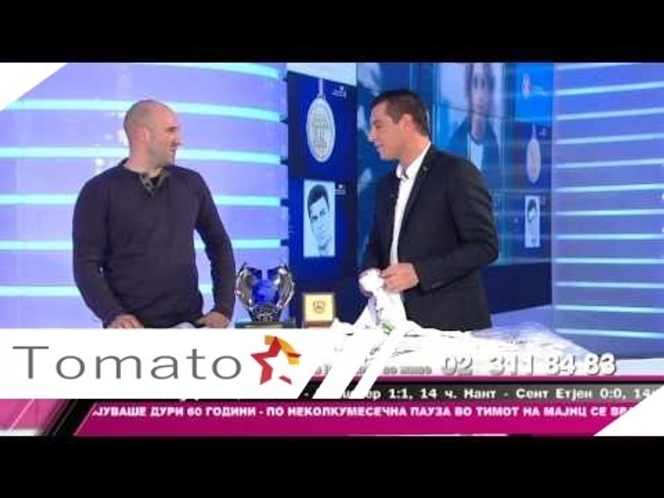 Razgovor so Igor Stefanovski Idze vo emisijata "Vo nedela popladne"