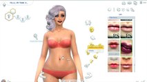 The Sims 4: Create A Sim ll Plus Size Beauty Challenge