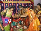 Temples teeming with devotees to perform Varalakshmi vratham