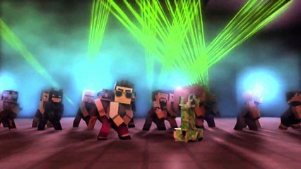 Minecraft style in reverse 2x slow motion 250th Video