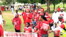 Marcha lembra os 500 dias de sequestro de meninas na Nigéria