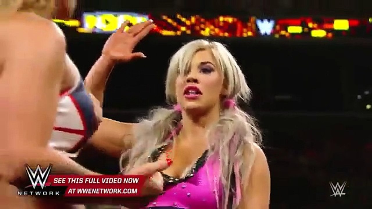Charlotte vs. Becky Lynch vs. Emma vs. Dana Brooke WWE NXT, Aug. 26, 2015 WWE On Fantastic Videos