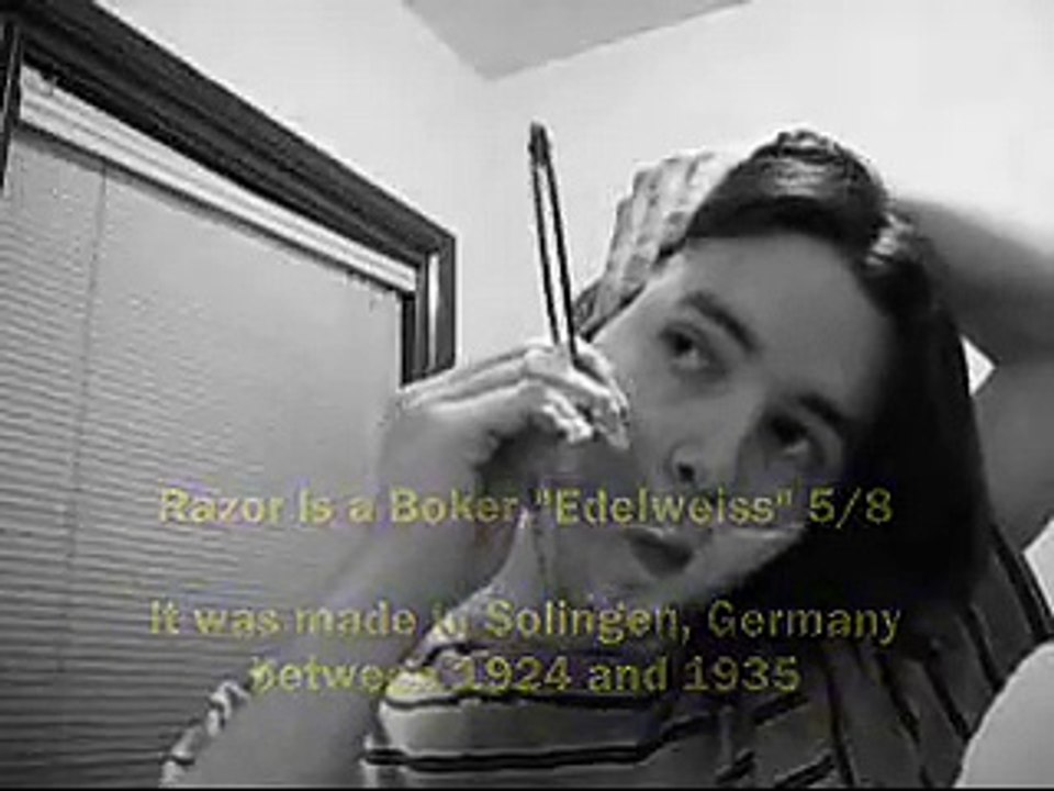 Straight Razor Shave Demonstration - A Quick and Easy "Watch and Then Try it at Home!" Tutorial