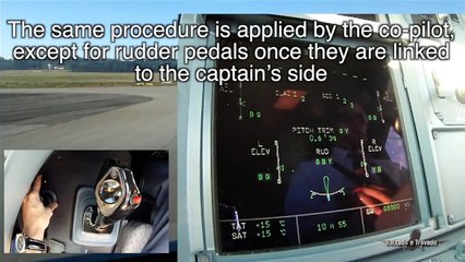 TAKEOFF - AIRBUS SIDE STICK & STEERING-WHEEL OPERATION (SBGR RWY09L)