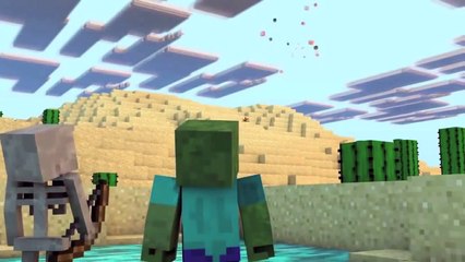 Villager News VS Minecraft asdf (Minecraft Animations)