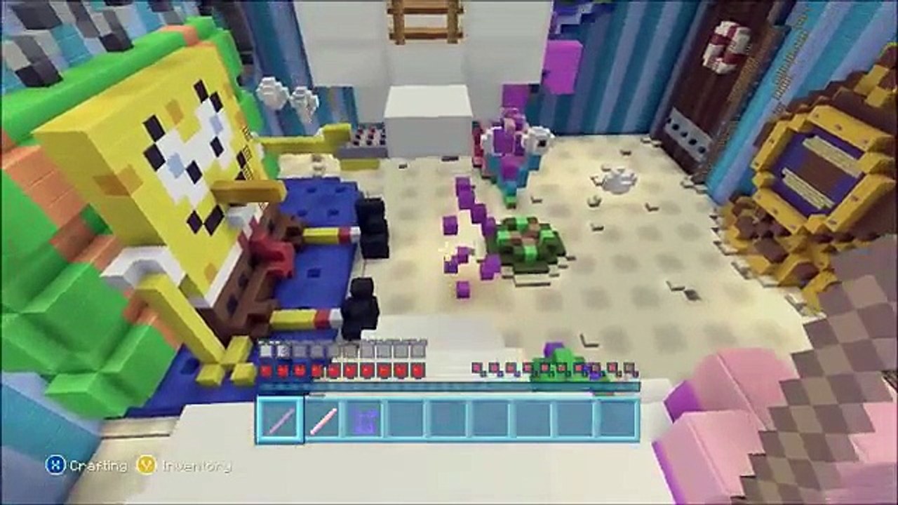 Minecraft XBOX - Hide and seek - Spongebob's House