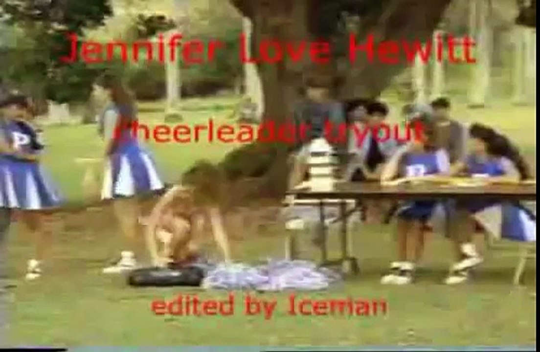 Jennifer Love Hewitt Cheerleader tryout