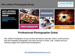 Professional Photographer Dubai