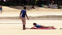 Typical Day on Playa Tamarindo, Costa Rica