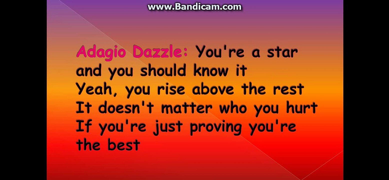 MLP - Battle of the Bands - Rainbow Rocks - LYRICS