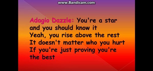 MLP - Battle of the Bands - Rainbow Rocks - LYRICS