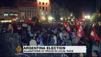 Allegations of fraud in local Argentina governor election