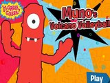 Yo Gabba Gabba Munos Volcano Volleyball Animation Nick Jr Nickjr Cartoon Game Play