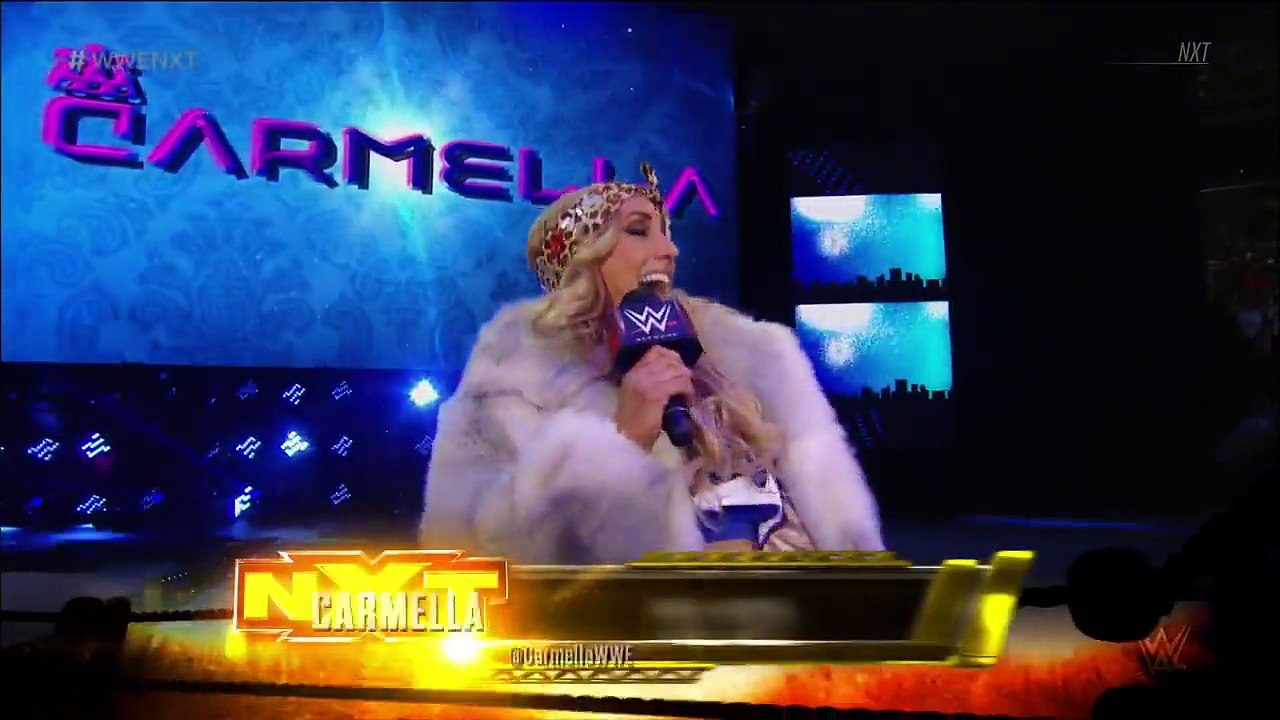 720pHD WWE NXT 08/26/15 Eva Marie vs Carmella