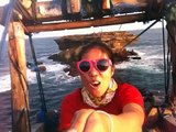 Travel Vlog: finally gaees... Hanging chair aka gondola at Timang Beach!