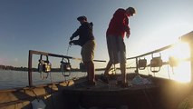 Summer Bass fishing with EZ Gambler Swimbaits, Purple Nerplues, dropshots