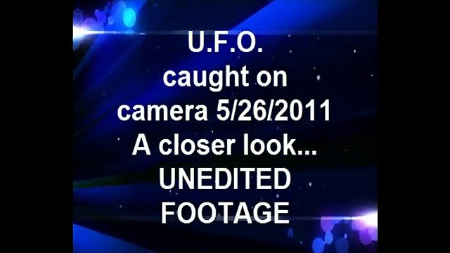 Real Ufo Daytime 526 2011 NO Balloon Ufo sichtung Usa mai