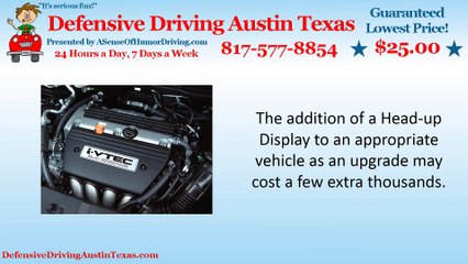 Car Technology and Head-up Displays