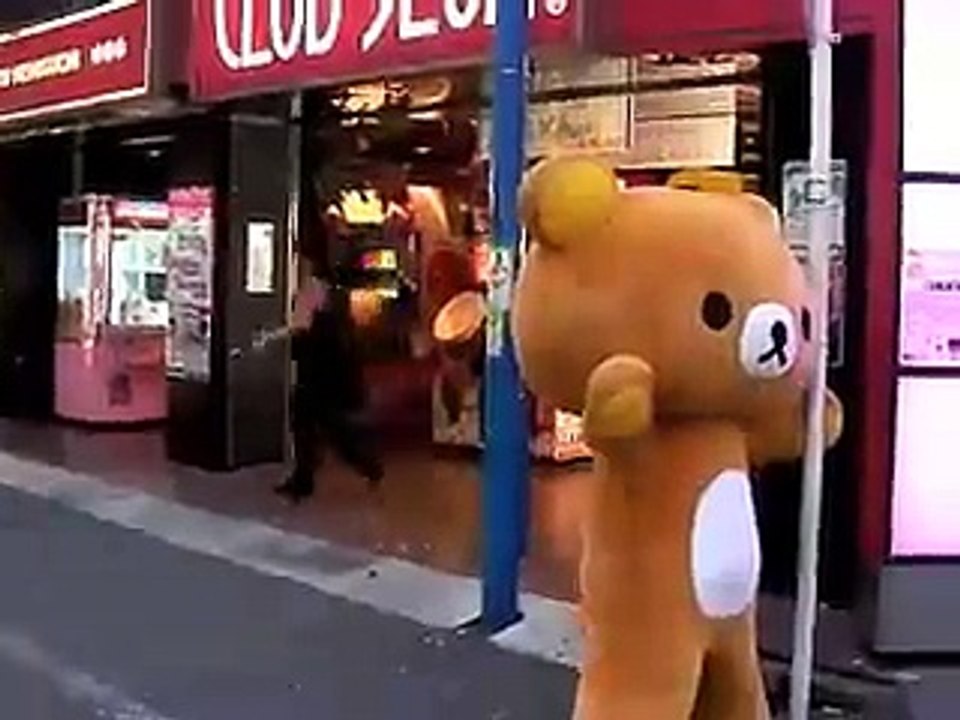 落ち込んだリラックマ