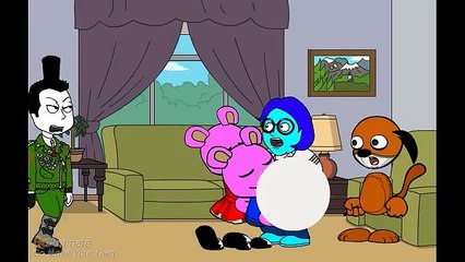 Peppa and George Hug Sadness and Gets Grounded