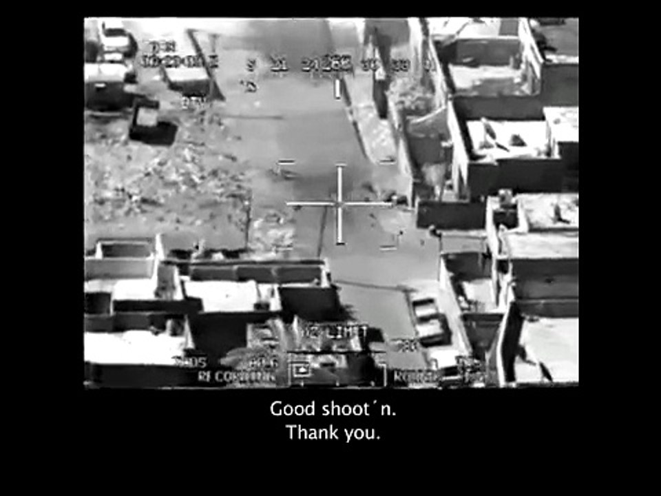 Ataque de Helicóptero no Iraque - Video Real de Guerra