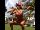 MICHELLE LEWIN   Fitness Model  Toning exercises for Glutes, Butt, Legs and Thighs @ Venezuela   You