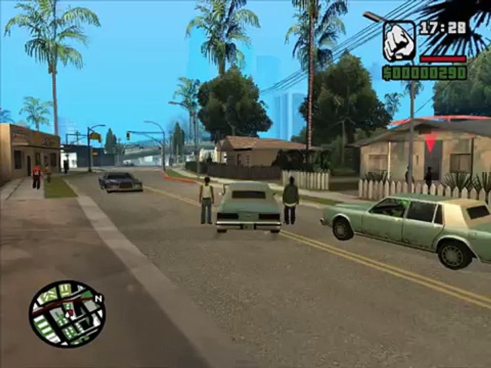 Gta San Andreas Walkthrough Mission 4 - Oczyszczanie osiedla - PL