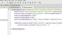 Android Studio Tutorial - 03 - Create a simple user interface