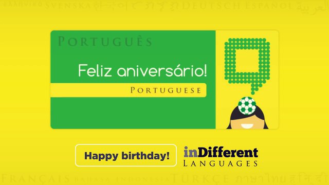 Happy Birthday! in 30 Different Languages