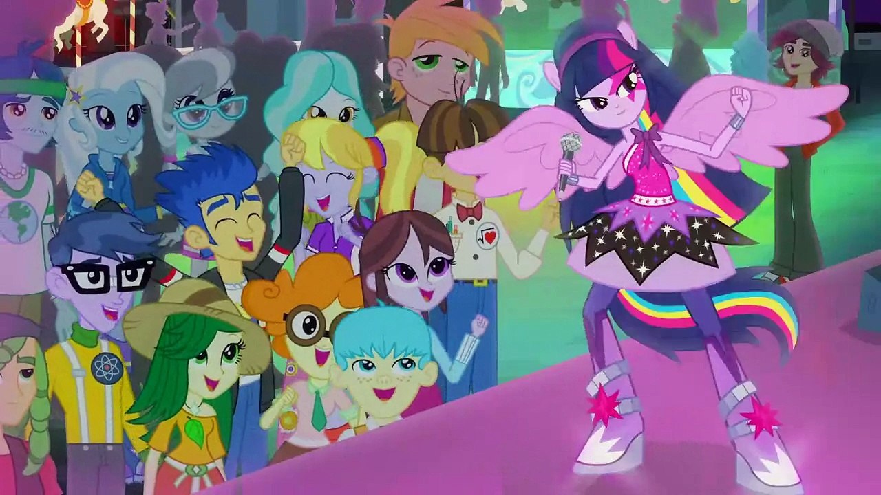 My little pony equestria girls rainbow rocks la journée idéale