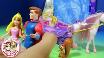 Disney Magiclip Sleeping Beauty Fairytale on the Go Aurora Prince Carriage