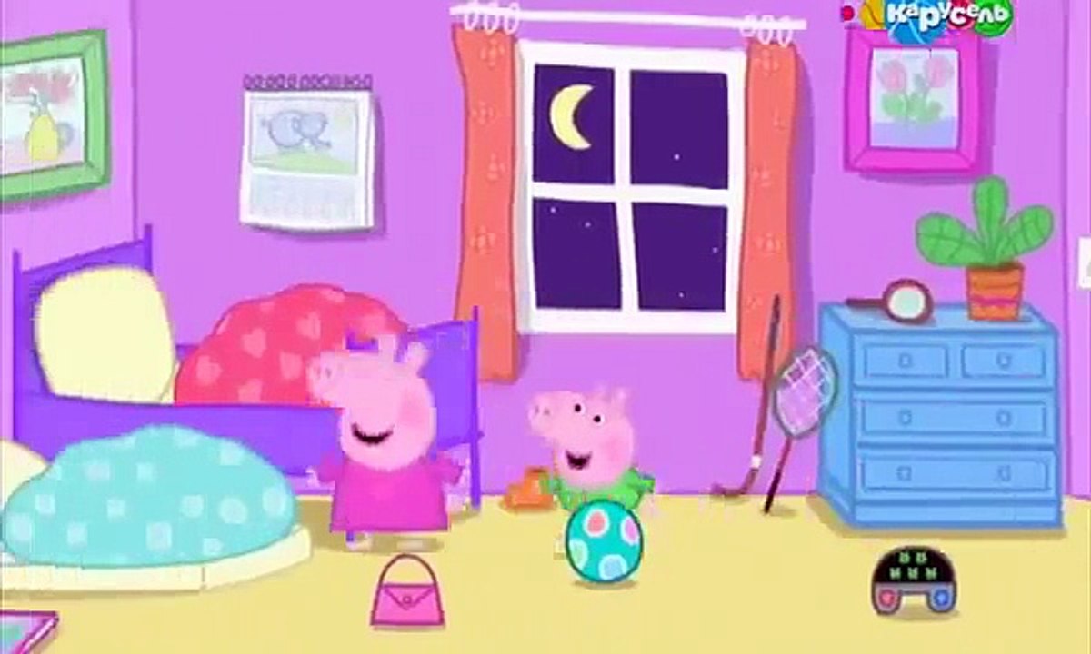 Мультик Свинка Пеппа Шумная ночь The Noisy Night Сезон 4, серия 23 | Peppa Pig russian